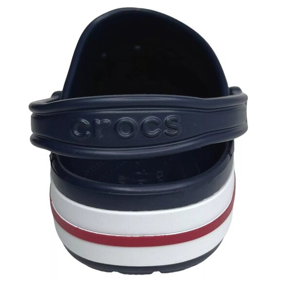 Crocs Bayaband Mens Slip-on Clog Size 10 Navy Blue Water Friendly Lightweight - Picture 7 of 14